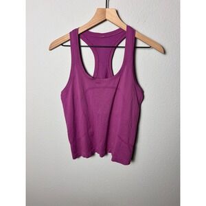 Lululemon Swiftly Tech Racerback Tank Top 2.0 Race Length Vivid Plum Purple 8